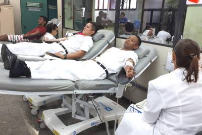 galeria: Mais de 400 militares vão reforçar estoque de sangue do Hemopa