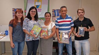 galeria: Mais de 200 livros são doados para escola de Mocajuba