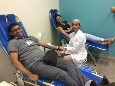 galeria: Doação de sangue movimenta o Hospital Regional de Marabá