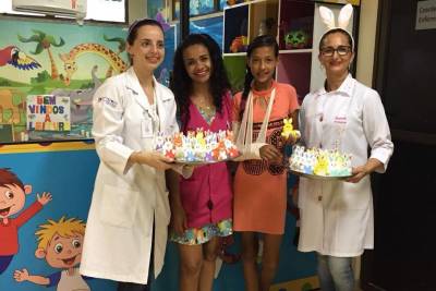galeria: Pacientes dos hospitais públicos no Marajó e em Tailândia celebram a Páscoa