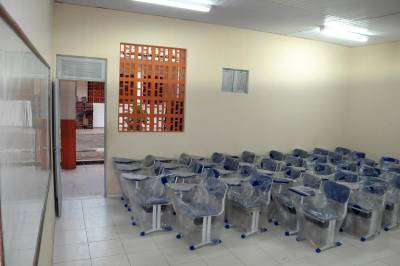 notícia: Estado reforma e amplia a Escola de Ensino Fundamental Marilda Nunes