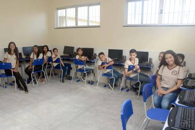 notícia: Reformada, Escola Marilda Nunes pode atender mais de 800 estudantes