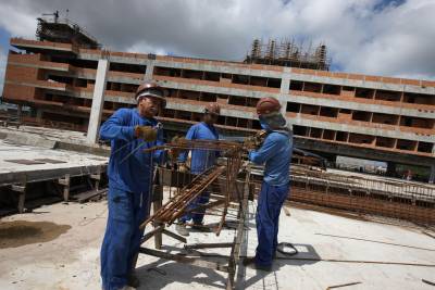 notícia: Hospital Regional de Castanhal está com obras avançadas