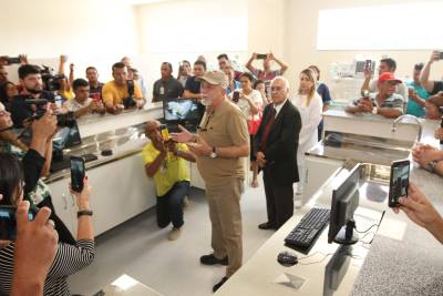 galeria: Governador visita e apresenta novo Hospital Regional dos Caetés em Capanema