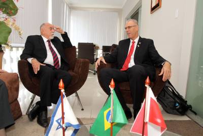 notícia: Governo do Pará e Israel estudam parcerias em três áreas de atuação