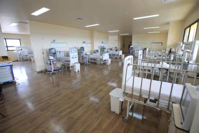 notícia: Visita técnica mostra que novo Hospital Abelardo Santos está pronto para funcionar 