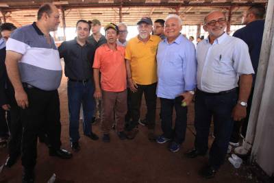 galeria: Governador assina ordem de serviço para construção de terminal hidroviário em Santarém