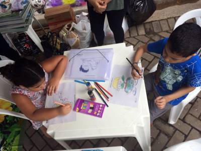 galeria: Crianças participam de atividades no novo Parque do Utinga