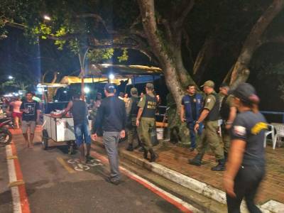 galeria: Órgãos de segurança realizam operações em Belém e Icoaraci no final de semana