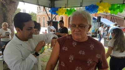 galeria: Vacinação de crianças contra a gripe ainda não atingiu a meta