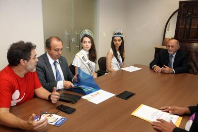 notícia: Miss Mundo promove no Pará ações de combate à hanseníase