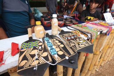 galeria: Símbolo cultural, arco e flecha é destaque nos jogos indígenas