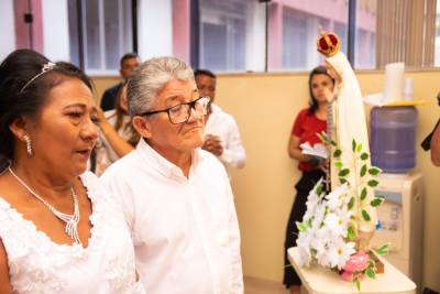 galeria: Hospital Ophir Loyola é palco de mais um matrimônio