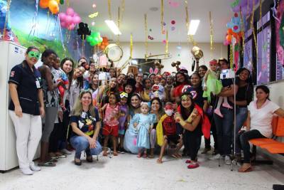galeria: Baile de Carnaval alegra crianças no Oncológico Infantil
