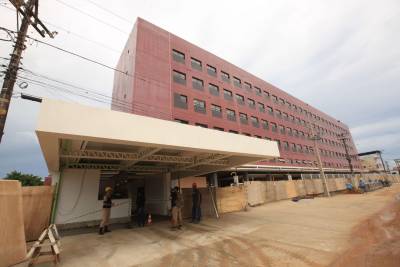 galeria: Obras do Hospital Regional do Tapajós entram na reta final