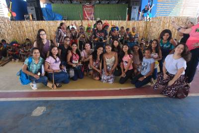 notícia: Na semana indígena, oficinas do Biizu reforçam o papel social da comunicação