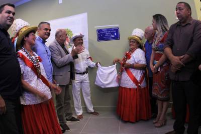 notícia: Município de Bragança recebeu o Liceu de Música em clima de marujada e retumbão