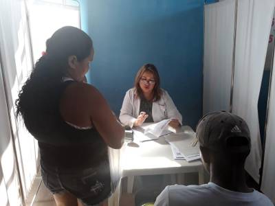 notícia: Ação de saúde beneficia moradores da Campina Verde, em Marituba