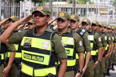 galeria: Mais 2 mil novos policiais militares vãos as ruas neste final de semana no Pará
