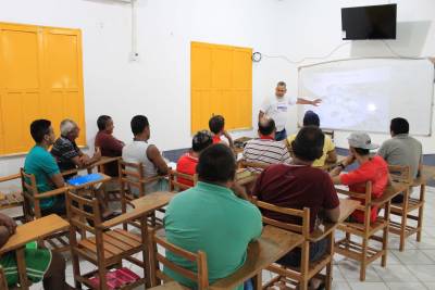 galeria: Detentos em Santarém participam de "aulão" do Pro Paz Enem PPL