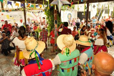 notícia: Festa junina integra usuários e profissionais no Caps Renascer