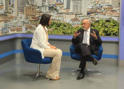 galeria: Governador Simão Jatene faz balanço da gestão em entrevista na Record