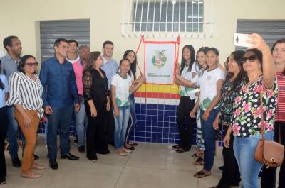 notícia: Escola de Ensino Médio é entregue aos alunos de Conceição do Araguaia