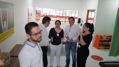 galeria: CIIR recebe visita de representantes da Rede Sarah Brasília