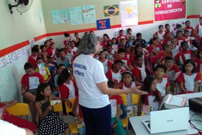 notícia: Detran leva ação educativa para cidades do eixo Belém-Brasília