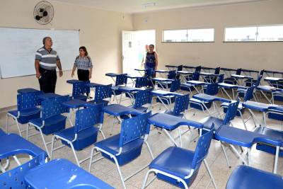 notícia: Seduc vistoria obras e reformas de escolas de Bragança e Capanema