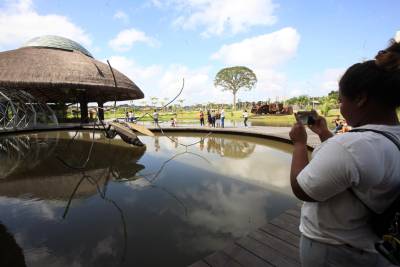 galeria: Comunidade do entorno do Parque do Utinga recebe oficina do Projeto Biizu