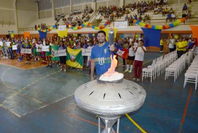 notícia: Integração e festa marcam a abertura da fase estadual dos Jogos Abertos do Pará