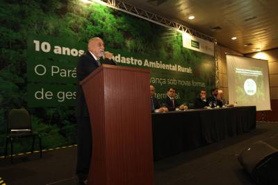 galeria: Governador participa da abertura do seminário “Dez anos do Cadastro Ambiental Rural”