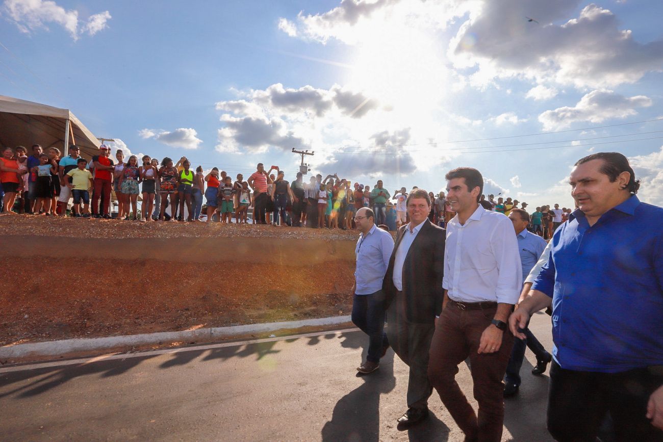 Trecho da Rodovia Transamazônica em Palestina do Pará é asfaltado e  sinalizado