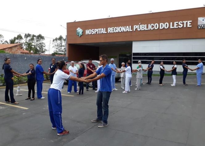 Em Paragominas, no nordeste paraense, o Hospital Regional Público do Leste (HRPL), desenvolve, desde o ano passado, um programa voltado para a melhoria da saúde e do bem-estar de seus colaboradores. 

FOTO: DIVULGAÇÃO / HRPL
DATA: 26.04.2019
BELÉM - PARÁ <div class='credito_fotos'>Foto: Ascom / HRPL   |   <a href='/midias/2019/originais/38d0f646-1195-4740-9b85-8995a24217ba.jpg' download><i class='fa-solid fa-download'></i> Download</a></div>