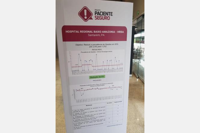 O Hospital Regional do Baixo Amazonas, em Santarém (PA) participou do II Encontro Internacional do Projeto Paciente Seguro, realizado em Brasília, nesta semana. O evento reúne profissionais de saúde de todas as regiões do País para compartilhar experiências e conhecimento sobre segurança do paciente e qualificação do Sistema Único de Saúde (SUS).

FOTO: ASCOM / HRBA
DATA: 11.04.2019
SANTARÉM - PA <div class='credito_fotos'>Foto: Ascom / HRBA   |   <a href='/midias/2019/originais/3f94af74-7cb6-4a5f-a2d4-ebbe6c13b3b6.jpg' download><i class='fa-solid fa-download'></i> Download</a></div>