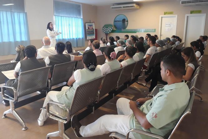 Em Paragominas, no nordeste paraense, o Hospital Regional Público do Leste (HRPL), desenvolve, desde o ano passado, um programa voltado para a melhoria da saúde e do bem-estar de seus colaboradores. 

FOTO: DIVULGAÇÃO / HRPL
DATA: 26.04.2019
BELÉM - PARÁ <div class='credito_fotos'>Foto: Ascom / HRPL   |   <a href='/midias/2019/originais/4a49b9be-38dc-4978-bf63-7fd7cd6dae49.jpg' download><i class='fa-solid fa-download'></i> Download</a></div>