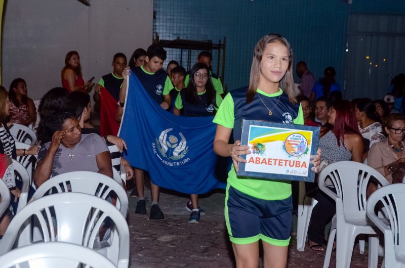 Abertura do 12º Jogos Paraolímpicos Estudantis de 2019 <div class='credito_fotos'>Foto: Eliseu Dias / Ascom Seduc   |   <a href='/midias/2019/originais/5265_aberturadosjogosparaolimpicosescolares-eliseudias1.jpg' download><i class='fa-solid fa-download'></i> Download</a></div>