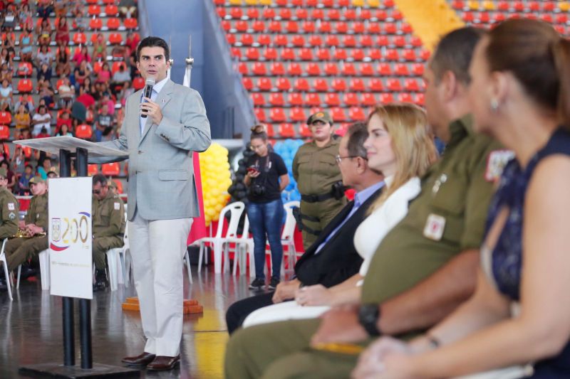 Durante discurso, o governador Helder Barbalho falou da importância em expandir o programa para todo o Pará.