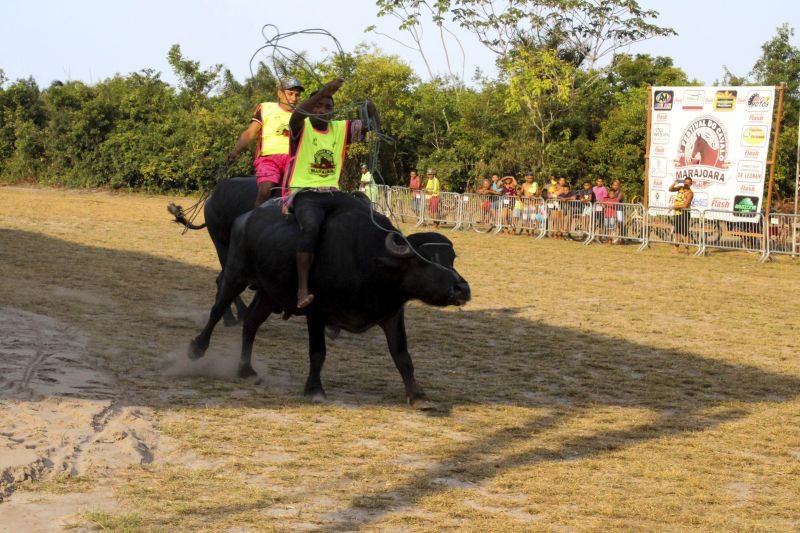 3° Festival do Cavalo Marajoara, que aconteceu neste sábado (26), no município de Soure, no Marajó <div class='credito_fotos'>Foto: ASCOM SEEL   |   <a href='/midias/2019/originais/5606_6538b707-59f2-dc4b-f659-cabd8629e3d2.jpg' download><i class='fa-solid fa-download'></i> Download</a></div>