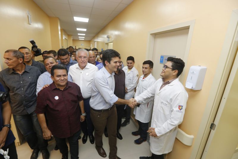 Nesta terça, dia 05, data em que Capanema completa 109 anos, o Estado inaugurou o Hospital Regional dos Caetés "Jorge Netto Costa"'. Estruturado com especialidade médica em traumatologia e cirurgia geral, o novo hospital se torna referência em assistência de média e alta complexidade, beneficiando a segunda região mais populosa do Estado, perdendo apenas para a região metropolitana de Belém. <div class='credito_fotos'>Foto: Marcelo Seabra / Ag. Pará   |   <a href='/midias/2019/originais/5635_8bcf59ff-646b-8fbc-4785-124ba5de97c2.jpg' download><i class='fa-solid fa-download'></i> Download</a></div>