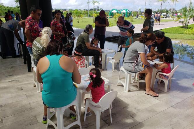 O Instituto de Desenvolvimento Florestal e da Biodiversidade do Estado do Pará (Ideflor-bio) proporcionou um final de semana especial no Parque do Utinga, em homenagem ao mês do Dia Internacional da Mulher. O evento fez parte do Programa Mulher Paraense, que reúne diversos órgãos estaduais para realização de sete mil atendimentos em mais de 85 ações, na capital e no interior.

FOTO: DIVULGAÇÃO
DATA: 11.03.2019
BELÉM - PA <div class='credito_fotos'>Foto: Divulgação   |   <a href='/midias/2019/originais/99d3705b-b190-4cf0-a0c2-b490a7930f86.jpg' download><i class='fa-solid fa-download'></i> Download</a></div>