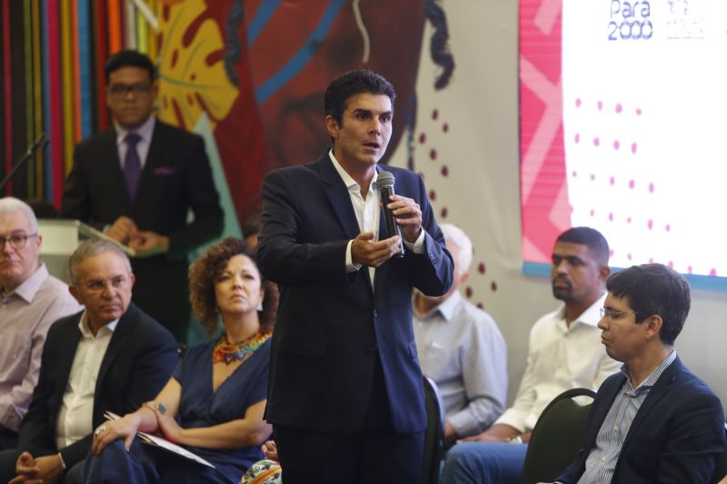 Abertura da Feira do Livro celebra a diversidade e a necessidade de união em prol da Amazônia <div class='credito_fotos'>Foto: Marcelo Seabra / Ag. Pará   |   <a href='/midias/2019/originais/Copia(01)_5344_20190824211243__mg_1377.jpg' download><i class='fa-solid fa-download'></i> Download</a></div>