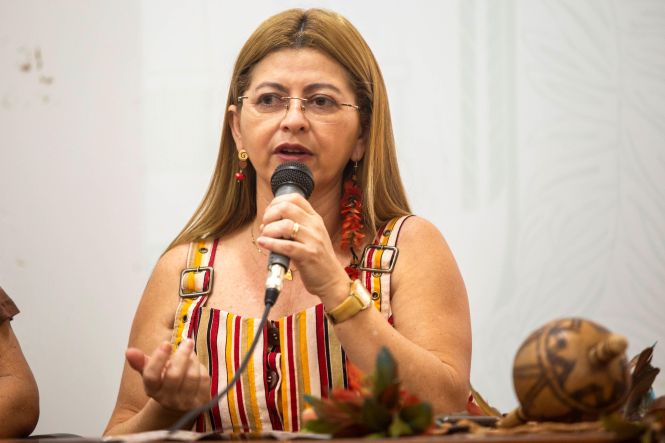 Professora Joelma Alencar

VIII Seminário Grupo de Estudos Indígenas da Amazônia (GEIA)
Data: 25 e 26 de abril de 2019
Local: Auditório da Reitoria. Rua do Una, nº 156. Telégrafo.

FOTO: NAILANA THIELY/ASCOM UEPA
DATA: 25.04.19
BELÉM-PARÁ <div class='credito_fotos'>Foto: Nailana Thiely / Ascom Uepa   |   <a href='/midias/2019/originais/e43a1469-a54b-4428-b4ef-5d889f42b373.jpg' download><i class='fa-solid fa-download'></i> Download</a></div>