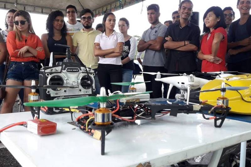 Uma das atrações da 10ª Feira Estadual de Ciência, Tecnologia e Inovação (FECTI) será a apresentação de drones feita pelo Clube Drone Belém (CDB)