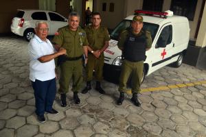 notícia: Segup entrega ambulância para Corpo Militar de Saúde da PM