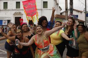 galeria: Diversão e segurança marcam folia no pré-carnaval da Cidade Velha