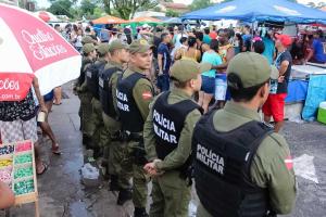 galeria: Carnaval de Curuçá teve reforço de efetivo da Polícia Militar
