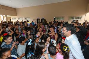 galeria: Reforma: alunos recebem EEFM Jarbas Passarinho totalmente reestruturada