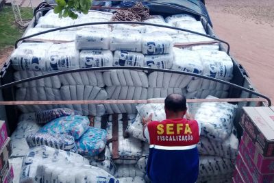 galeria: Sefa apreende 6 toneladas de açúcar sem nota fiscal em Marabá